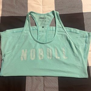Nobull tank sea foam green barely worn size medium